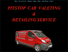 Tablet Screenshot of pitstop-valeting-tints.co.uk